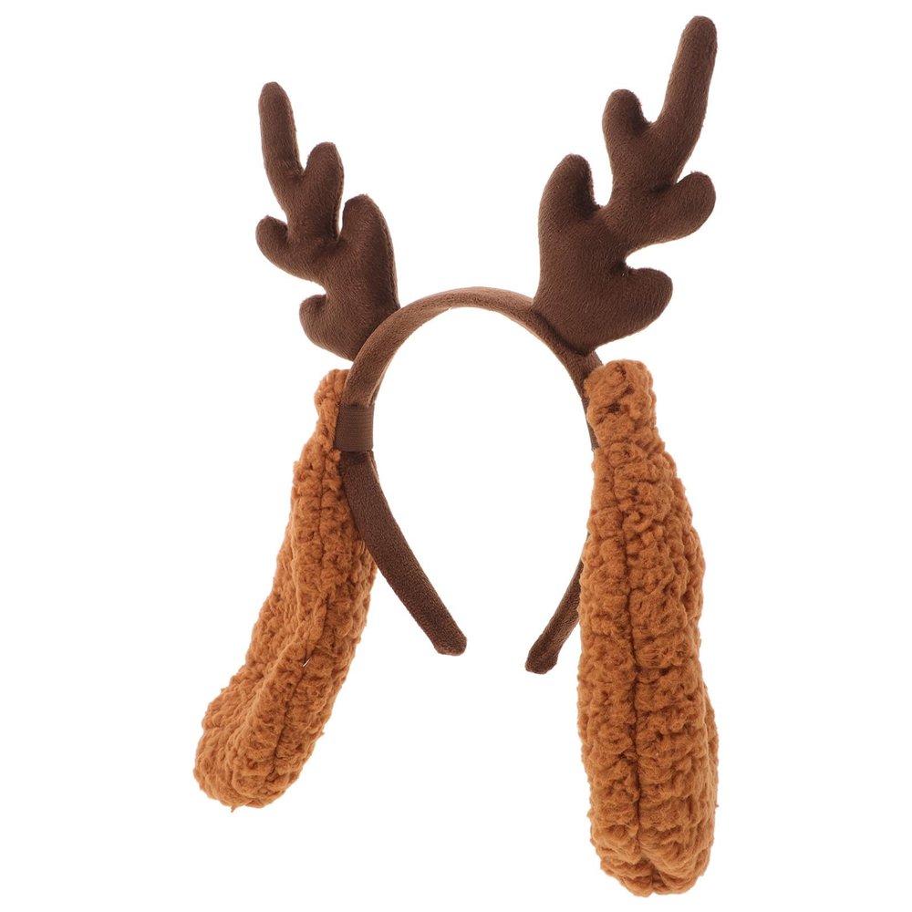 SOLUSTRE Dog Antlers Headband