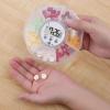 Smart Pill Dispenser with Timer, Alarm, LED Light, 7 Compartments view 2