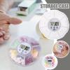 Smart Pill Dispenser with Timer, Alarm, LED Light, 7 Compartments view 3