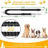 Double Dog Leash for 2 Dogs, 360° Tangle-Free, Adjustable, Black view 2