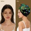 Chintiz Microfiber Hair Towel for Women, Tropical Chameleon view 3