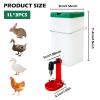 3-Pack 1 L Hanging Rabbit Water Bottles with Nipple view 2