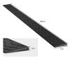 100 cm Plastic Curb Ramp, Portable Threshold Ramp for Wheelchairs, Walkers & Scooters, 3 cm, Black view 2