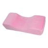 Ergonomic Eyelash Extension Pillow, Memory Foam with Breathable Fabric Cover, Pink view 2