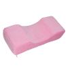 Ergonomic Eyelash Extension Pillow, Memory Foam with Breathable Fabric Cover, Pink view 4