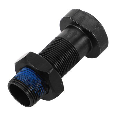 Quick-Release Axle Receiver Sleeve for Wheelchairs, Metal, Black