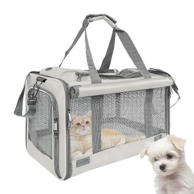 Cat Carrier Bag for Cats up to 9 kg, Breathable Travel Bag