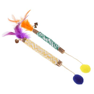 Toddmomy Silvervine Cat Chew Toys, 2-Pack