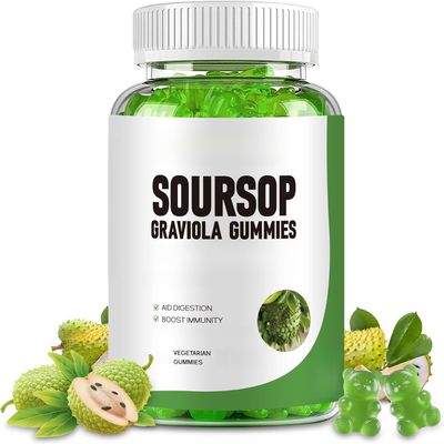 Soursop (Graviola) Liver and Digestive Support, Improves Health, Non-GMO