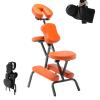 Portable Folding Massage Chair, Lightweight, Waterproof Upholstery, Height-Adjustable view 1