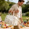 Diaper Travel Bag with Large Capacity and Multiple Compartments view 4