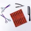 HINTRMENT Hairdresser’s Scissor Stand, Plastic, Brown, with Suction Cup view 4