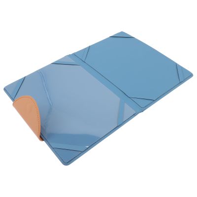 Veemoon Blue Faux Leather Birth Certificate Holder