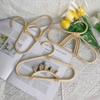 JHKNNK Rattan Baby Hangers with Smooth Surface for Easy Storage view 4