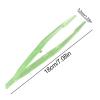 Reptile Feeding Tongs 18 x 3.2 cm, Glow-in-the-Dark Tweezers, Ergonomic Long Feeding Tool, Non-Slip Grip view 2
