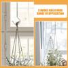 VILLCASE S-Shaped Stainless Steel Plant Extension Hooks, 6-Pack, Compact and Lightweight, for Hanging Baskets and Flower Pots Outdoors view 3