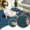 Foldable Baby Play Mat, 130 x 190 cm, Sky Blue, 2 cm Thick, Non-Slip view 2