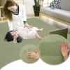 Foldable Baby Crawling Mat, 160 x 280 cm, Grass Green, 2 cm Thick, Non-Slip view 2