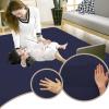 Foldable Baby Crawling Mat, 100 x 120 cm, Dark Blue, 2 cm Thick, Non-Slip view 2