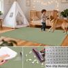 Foldable Baby Crawling Mat, 40 x 100 cm, Grass Green, 2 cm Thick, Non-Slip view 4