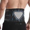 FBHFSUIEF 6-Stay Lower Back Support Belt, Breathable, for Men/Women, Spinal Decompression, XL(M) view 1