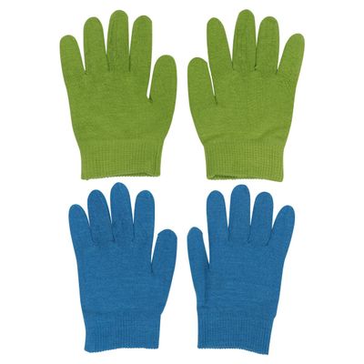 HEALEEP Moisturizing Gel Gloves, Flexible 2-Piece Set for Dry Hands