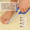 Yunmeryker Long-Handle Toenail Scissors for Seniors view 2