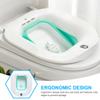 Electric Sitz Bath for Pregnant Women and Seniors, Green, PP/TPR view 3