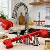 Bathroom Sink Faucet Lock with Universal view 3