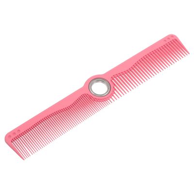 Rotating TPR Parting Comb for Hair Styling, Pink