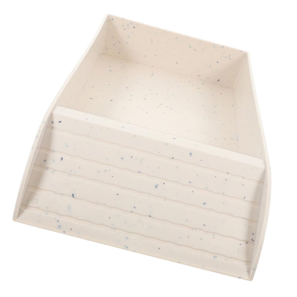 OUNONA Plastic Tortoise Feeding Bowl with Ramp