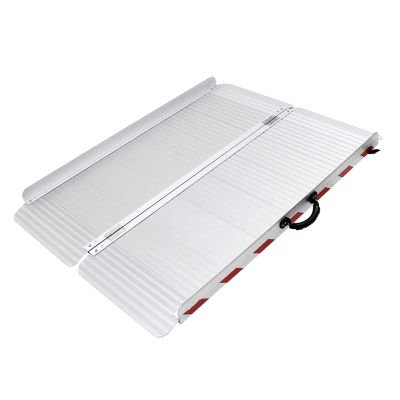 Lightweight Aluminum Wheelchair Ramp, Non-Slip, Supports up to 400 kg