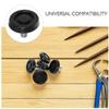 Abaodam 6-Piece Adjustable Leveling Feet for Salon Chairs, Plastic and Metal, Easy Installation and Noise Reduction view 3