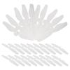 Ciieeo 20-Pack Washable Cotton and Nonwoven Abdominal Sweat Pads, White view 1