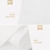 Ciieeo 20-Pack Washable Cotton and Nonwoven Abdominal Sweat Pads, White view 3