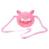 Lurrose Portable Pink Pig-Shaped Plastic Hamster Carrier view 1