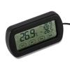 Digital Egg Incubator Thermometer with Alarm and LCD Display, Black view 3