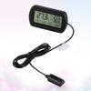 Digital Egg Incubator Thermometer with Alarm and LCD Display, Black view 4