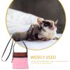 Toddmomy Breathable Cotton Pet Carrier for Small Animals view 3
