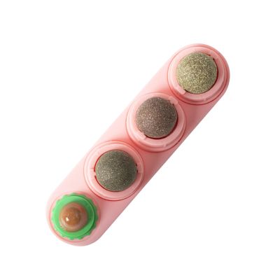 Greabuy Removable Rotating Catnip Toy Ball for Interactive Cat Play