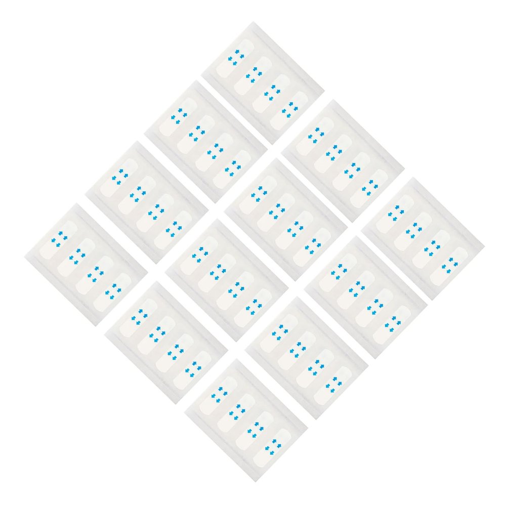 ULTECHNOVO Invisible Waterproof PVC V-Shaped Face-Lifting Tape, 80 Pieces