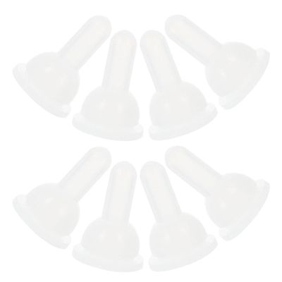 LALAFINA 8-Piece Silicone Milk Bottle Set for Cats and Kittens