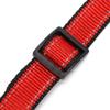 Adjustable Reflective Nylon Safety Collar for Dogs and Cats with Safety Buckle (Red) view 2