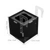 DECOMELODY Acrylic Fish Breeding Box with Clear Viewing Window for Betta Fish and Shrimp view 2