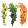 IMIKEYA Artificial Plants, 3-Piece Set, Flexible Plastic Decor for Aquariums and Reptile Terrariums view 1