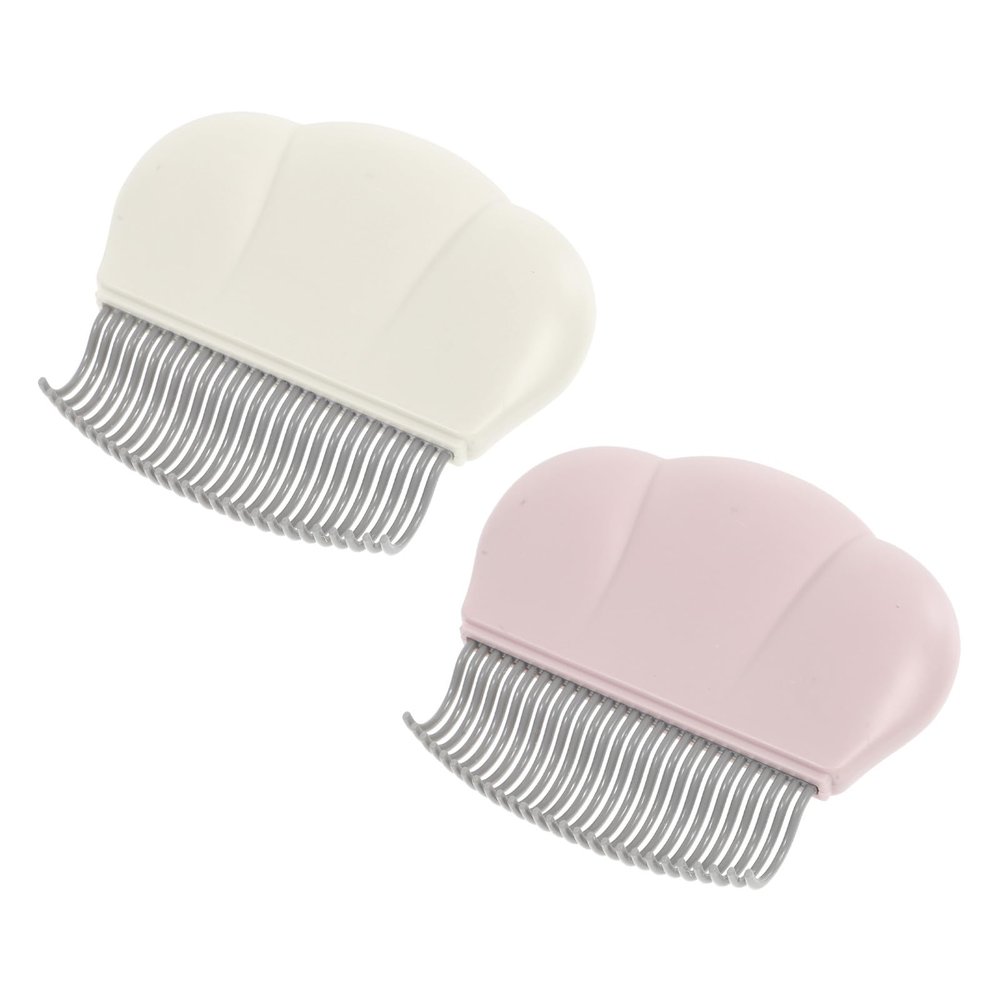JEWEDECO 2-Pack Cat Comb for Grooming