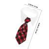 FELTECHELECTR Plaid Pet Tie for Dogs and Cats view 2