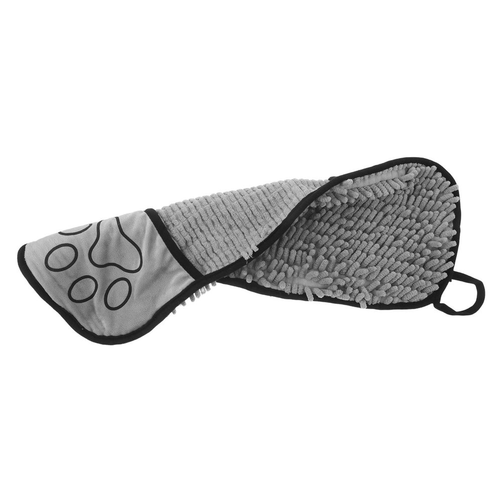 GANAZONO Quick-Dry Chenille Dog Bath Towel
