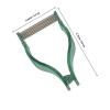 Manual Hair Removal Epilator with Metal Spring for Women, Green view 2