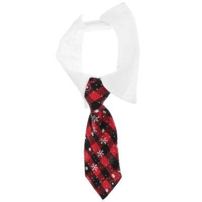 Adjustable Plaid Pet Tie for Dogs and Cats